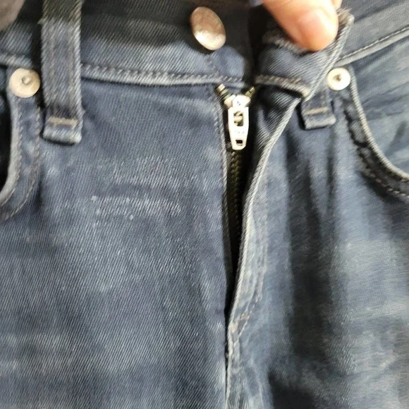 Rag & Bone 'Loreto' Skinny Dark Wash Jeans - Picture 6 of 13